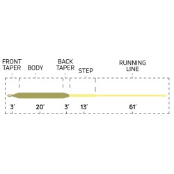 Taper Cortland PRO Dorado Powered Float